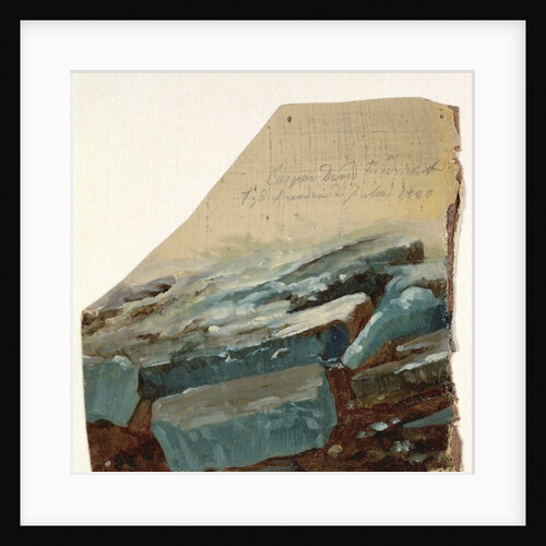 Ice Floe, 1840 by Caspar David Friedrich