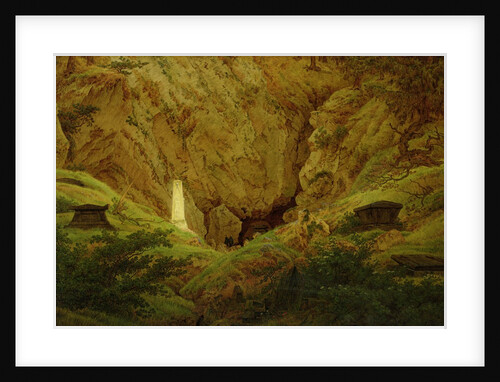 Graves of Ancient Heroes, 1812 by Caspar David Friedrich