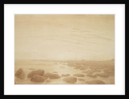 Moonrise on the Sea by Caspar David Friedrich
