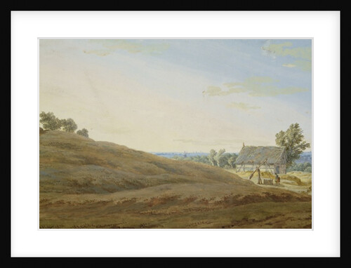 Hut with a Well on the Rugen by Caspar David Friedrich