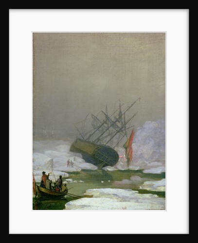 Ship in the Polar Sea, 12th December 1798 by Caspar David Friedrich