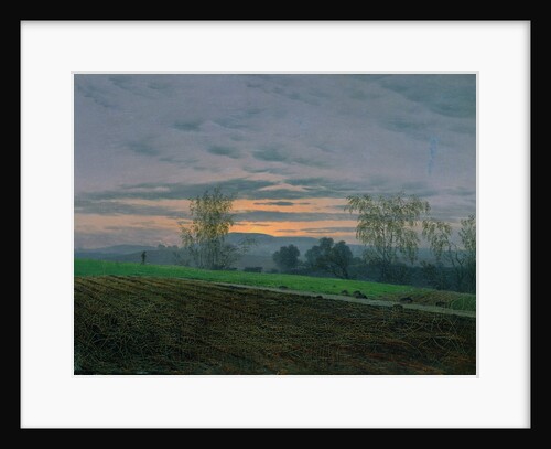Ploughed Field, c.1830 by Caspar David Friedrich
