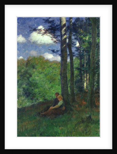 Young Love, 1898 by Otto Eckmann