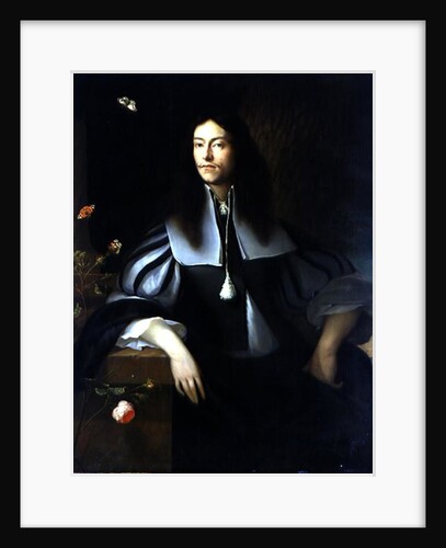 Portrait of an Unknown Gentleman, 1663 by Ottmar the Elder Elliger