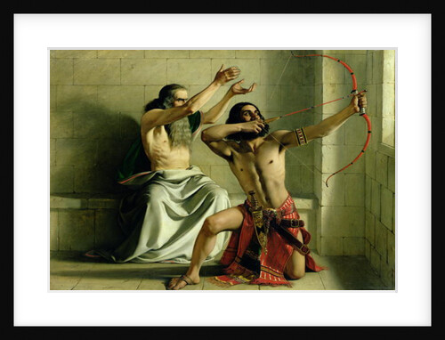 Joash Shooting the Arrow of Deliverance, 1844 by William Dyce