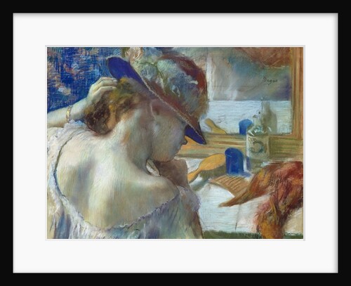 In Front of the Mirror, 1889 by Edgar Degas