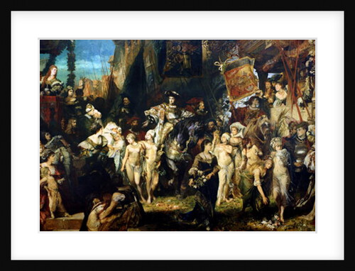 The Entrance of Emperor Charles V into Antwerp in 1520, 1878 by Hans Makart