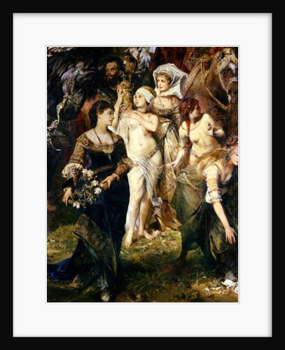 Detail of Entrance of Emperor Charles V into Antwerp in 1520, 1878 by Hans Makart