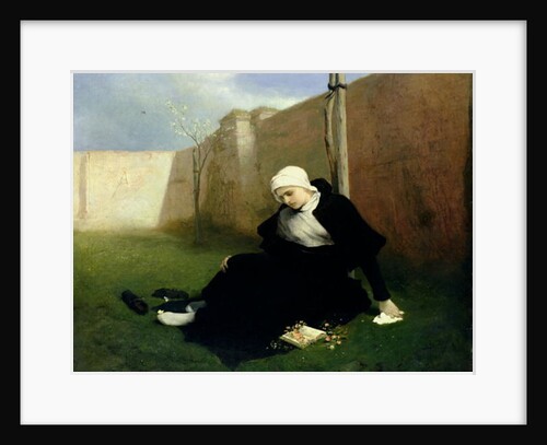 The Nun in the Cloister Garden, 1869 by Gabriel Max