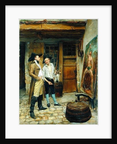 The Sign Painter, 1872 by Jean-Louis Ernest Meissonier