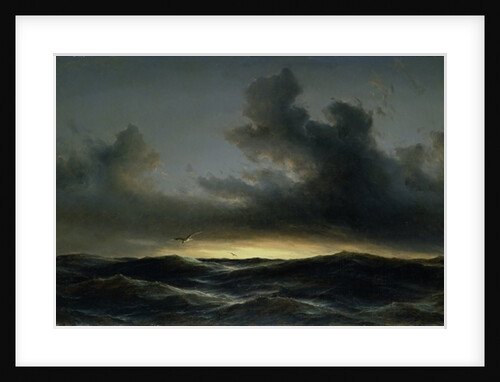 Marine Solitude, 1852 by Anton Melbye
