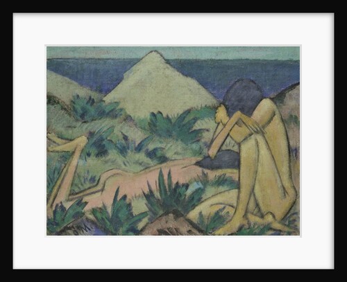 Nudes in Dunes, c.1919-20 by Otto Muller or Mueller