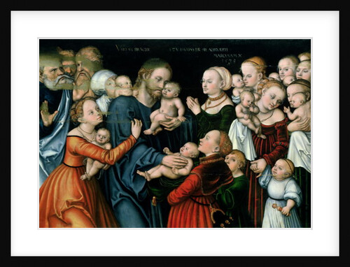 Suffer the Little Children to Come Unto Me, 1538 by Lucas the Elder Cranach
