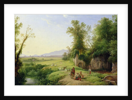 The Grove of Egeria by Franz Ludwig Catel