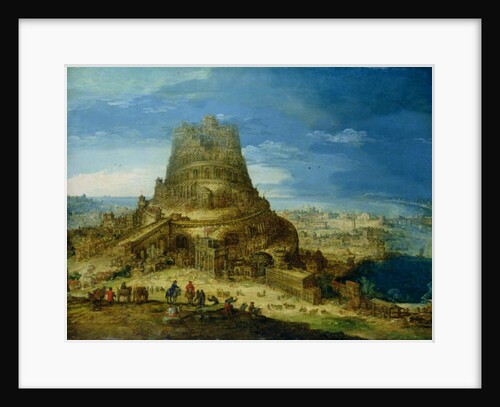 The Building of the Tower of Babel by Hendrick van Cleve