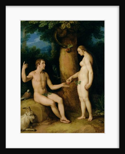Adam and Eve, 1622 by Cornelis Cornelisz. van Haarlem