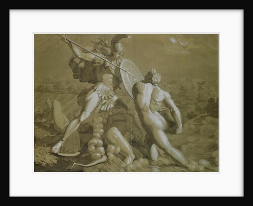 Fight of Achilles with the River Scamander by Philipp Otto Runge