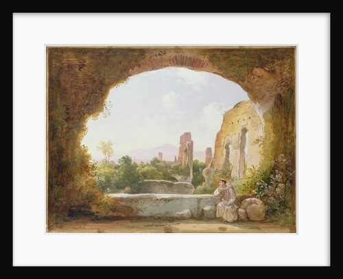 The Grotto of Egeria by Franz Ludwig Catel