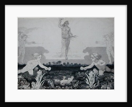 Study for the lower half of 'The Morning', 1803 by Philipp Otto Runge