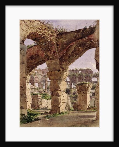The Colosseum, Rome, 1835 by Rudolph von Alt