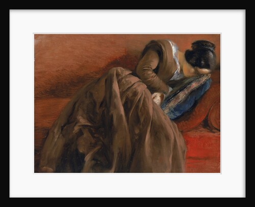 Emilie, the Artist's Sister, Asleep, c.1848 by Adolph Friedrich Erdmann von Menzel