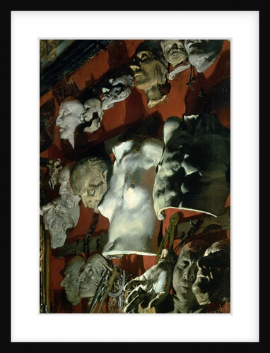 Studio Wall, 1872 by Adolph Friedrich Erdmann von Menzel