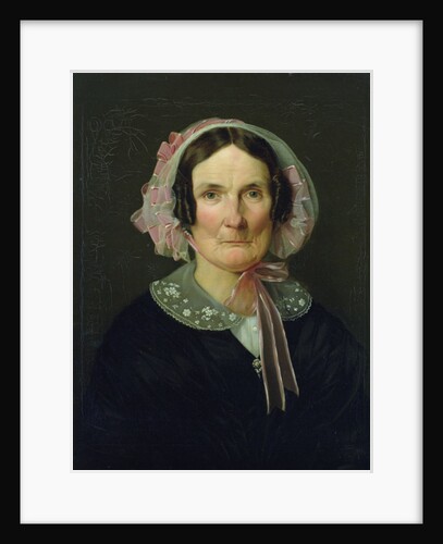 Barbara Heckius, 1847 by Carl Eybe