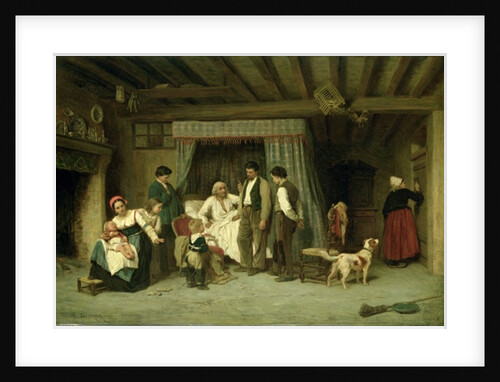 The Final Warning, 1886 by Theophile Emmanuel Duverger