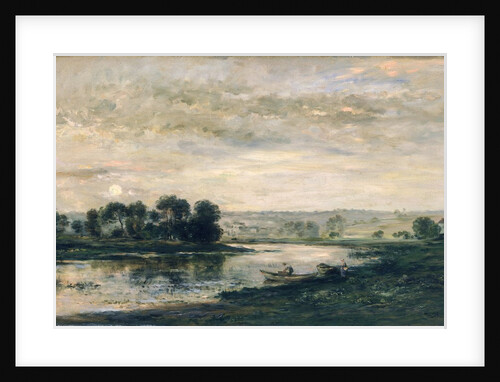 Evening on the Oise, 1872 by Charles Francois Daubigny
