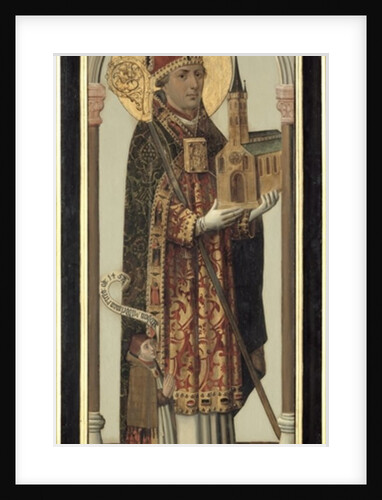 Votive Panel Depicting St. Ansgar, 1457 by Hans Bornemann