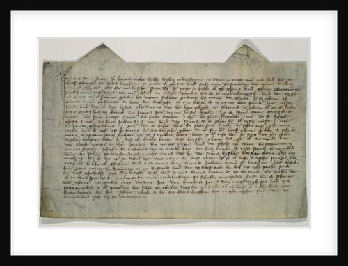 Last will and testament of the artist Master Bertram 1390 by German School