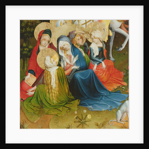 Group of Women at the Crucifixion, panel from the St. Thomas Altar from St. John's Church, Hamburg, begun in 1424 by Francke Master