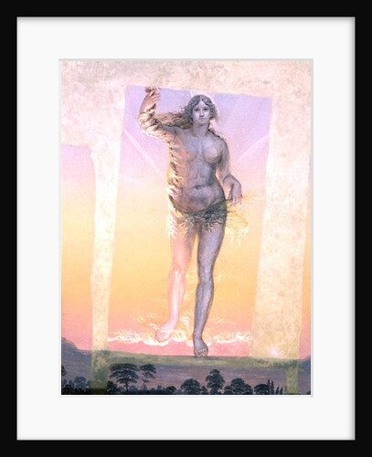 A section from the second version of 'The Morning', 1809 by Philipp Otto Runge