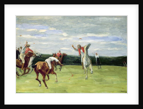 Polo player in Jenischpark, Hamburg, 1903 by Max Liebermann