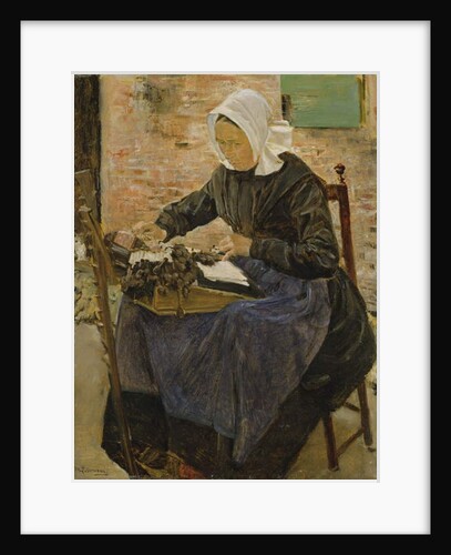 A Dutch Lace-Maker, 1881 by Max Liebermann