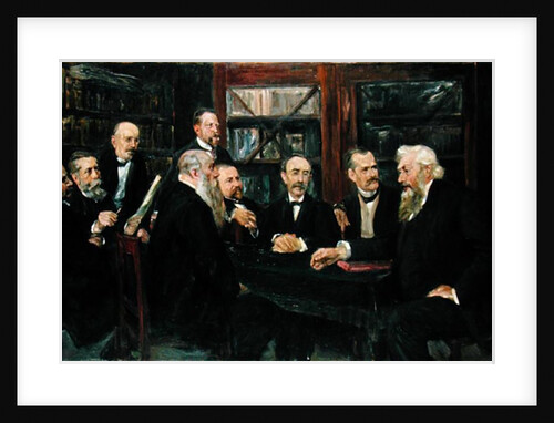 The Hamburg Convention of Professors, 1906 by Max Liebermann