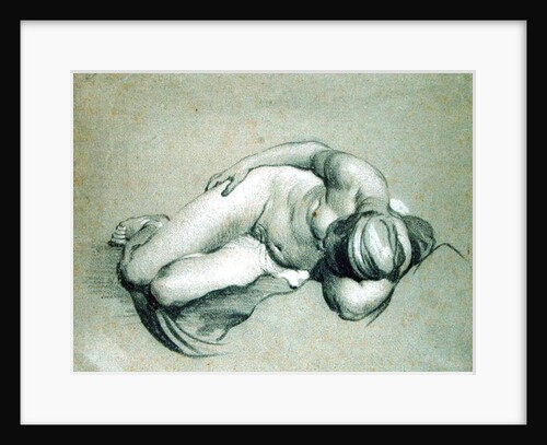 Female Nude by Jacob Adriensz Backer