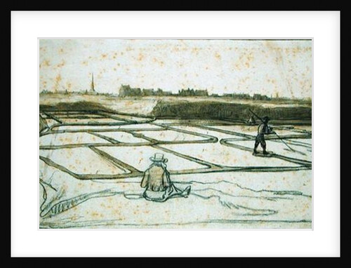 Salt-Mining in Le Croisic, 1645 by Lambert Doomer