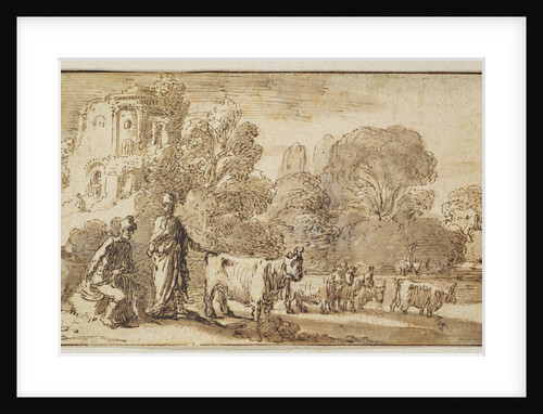 Mercury and Argus with a Herd of Cattle by Nicolaes Cornelisz Moeyaert