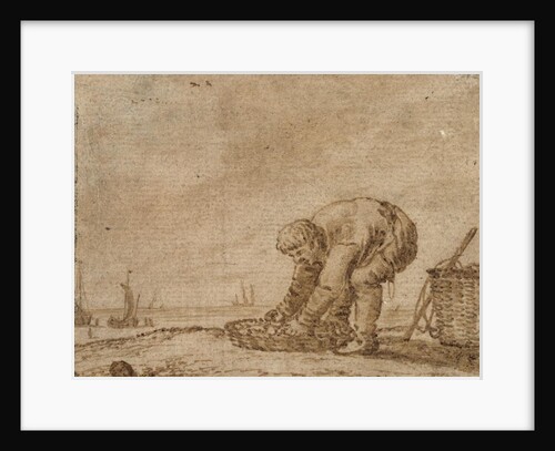 Fisherman on the Sea Shore, 1623 by Jan Porcellis