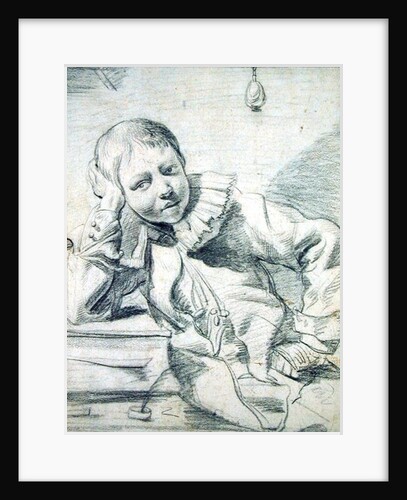 Schoolboy at his Desk, c.1630-45 by Dutch School