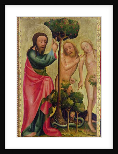 God the Father Punishes Adam and Eve by Master Bertram of Minden