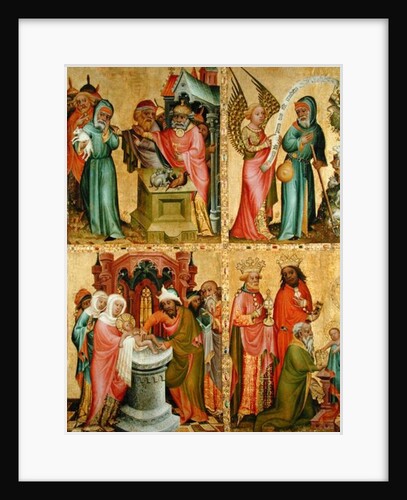 Joachim's Sacrifice and the Circumcision of Christ by Master Bertram of Minden