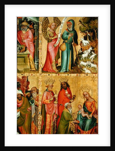 The Annunciation to St. Joachim and the Adoration of the Magi by Master Bertram of Minden