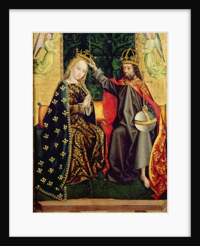 The Virgin Enthroned by Absolon Stumme