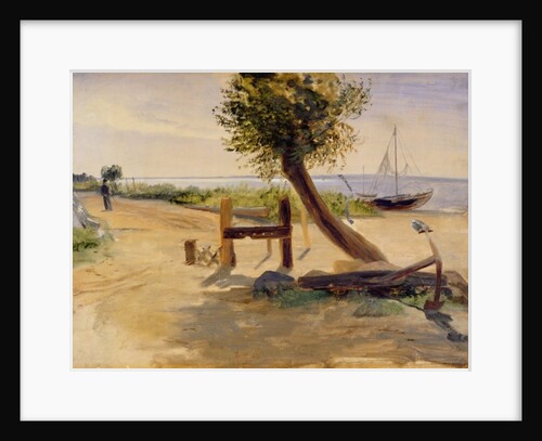 The Banks of the Elbe, 1840 by Jacob Gensler