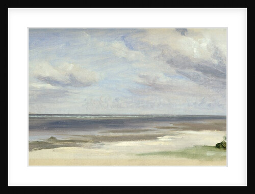 A Beach on the Baltic Sea at Laboe, 1842 by Jacob Gensler