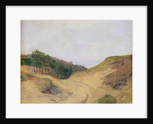 The Narrow Pass at Blankenese, 1840 by Jacob Gensler