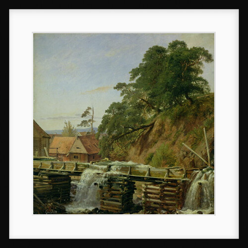 A Watermill in Christiania, c.1834 by Louis Gurlitt
