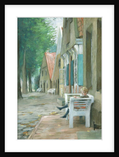 Street in Altenbruch, 1893 by Thomas Ludwig Herbst